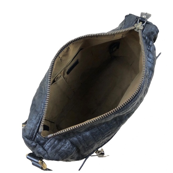 Fendi FF Quilted Coated Canvas Embossed Crossbody Bag - Picture 13 of 16